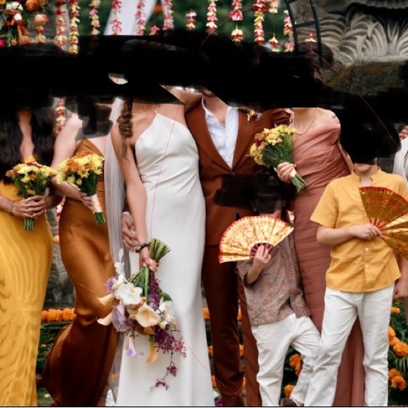 ASOS DESIGN Bridesmaid off shoulder maxi dress with corset detail - Picture 8 of 8